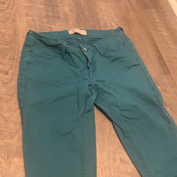 Teal Jeggings - Picture 2 of 5